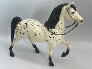 MTB Vintage Breyer Horse Cheyenne #115 Western Prancing Horse Leopard Appaloosa