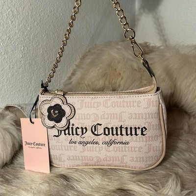NWT Juicy Couture Summer Garden Convertible Wristlet - Sandstone