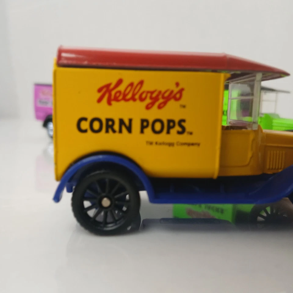 Vintage Lot of 4 Hot Wheels Model ‘T’ & Model ‘A’ Kellogg’s 1979 1989 Truck Toy - Image 3 of 4