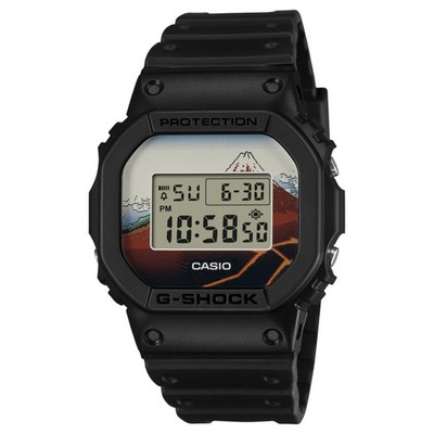 CASIO G-SHOCK DW-5600KHSH25-1JR Katsushika Hokusai Fuji Men Watch LIMITED BOX