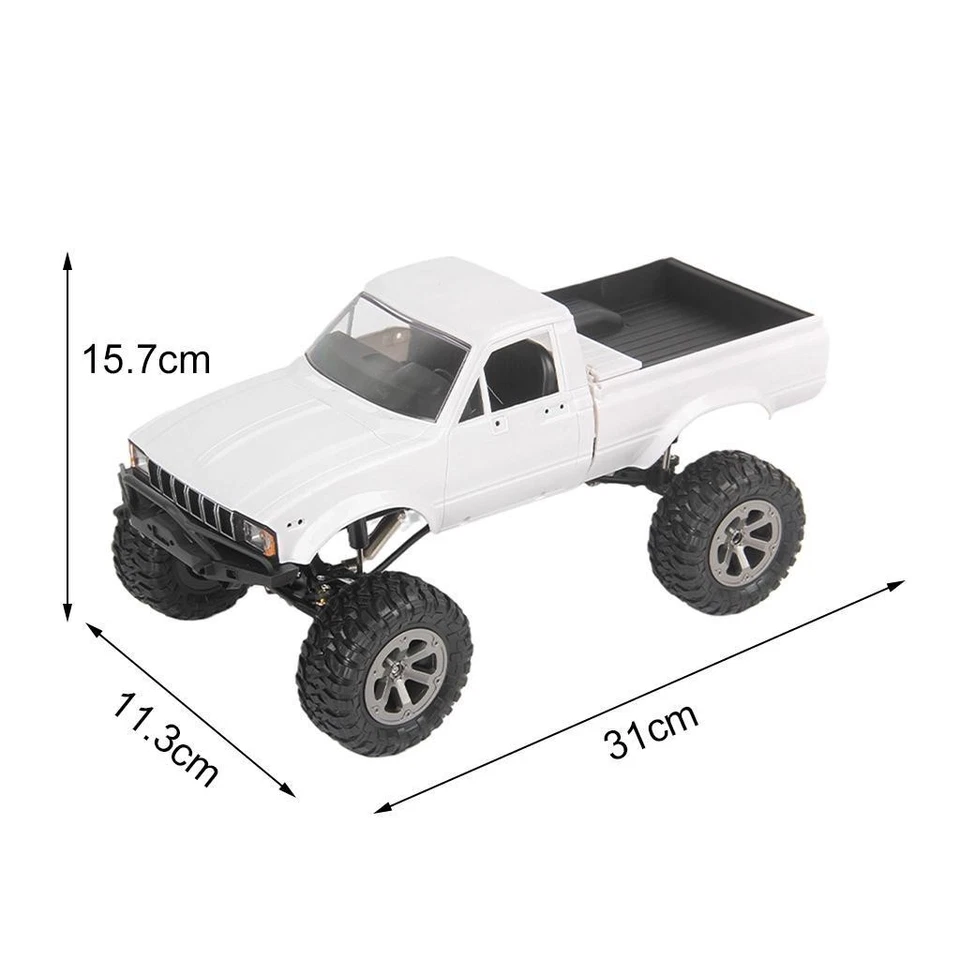 1:16 C24-1Mks Crawler Car Kit with Roof Rack Hobby Grade Assembly Kit 4WD - Image 3 of 4