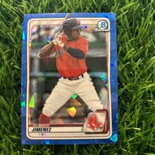 2020 Bowman Draft Sapphire Gilberto Jimenez #BD-137 Boston Red Sox C10