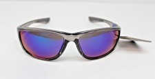 Angler Eyes POLARIZED Clear Gray Wrap Mens Sunglasses 100 UVA-UVB AE 31 GRY