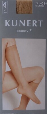 KUNERT women's knee socks BEAUTY 7 ideal also for open shoes size 35-38 39-42