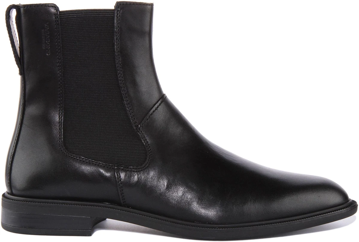 Vagabond Frances 2.0 Womens Classic Leather Chelsea Boot In Black Size US 5 11 | eBay