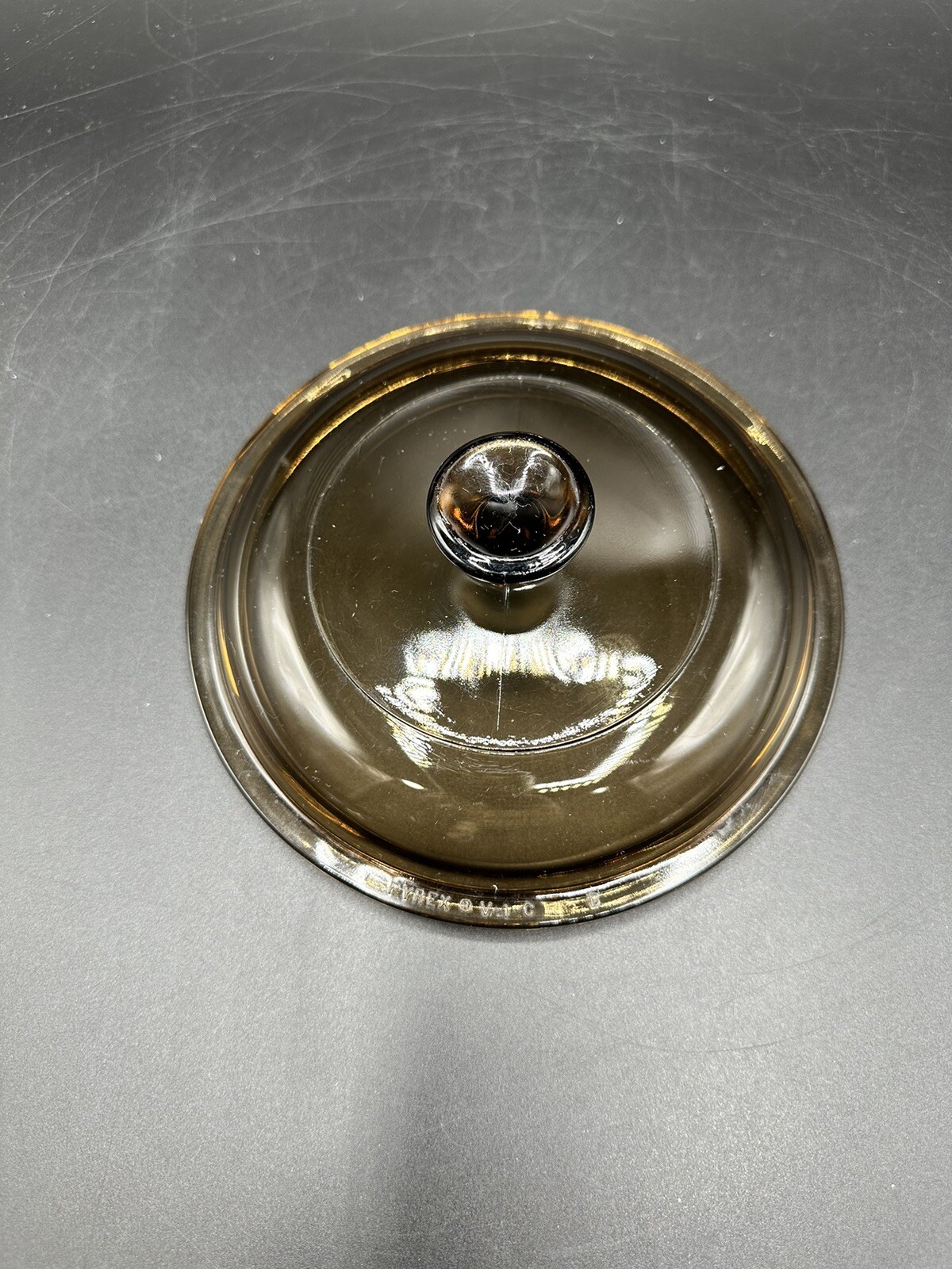 Pyrex V-1-C 1L Amber Vision Corning Pot Replacement Lid