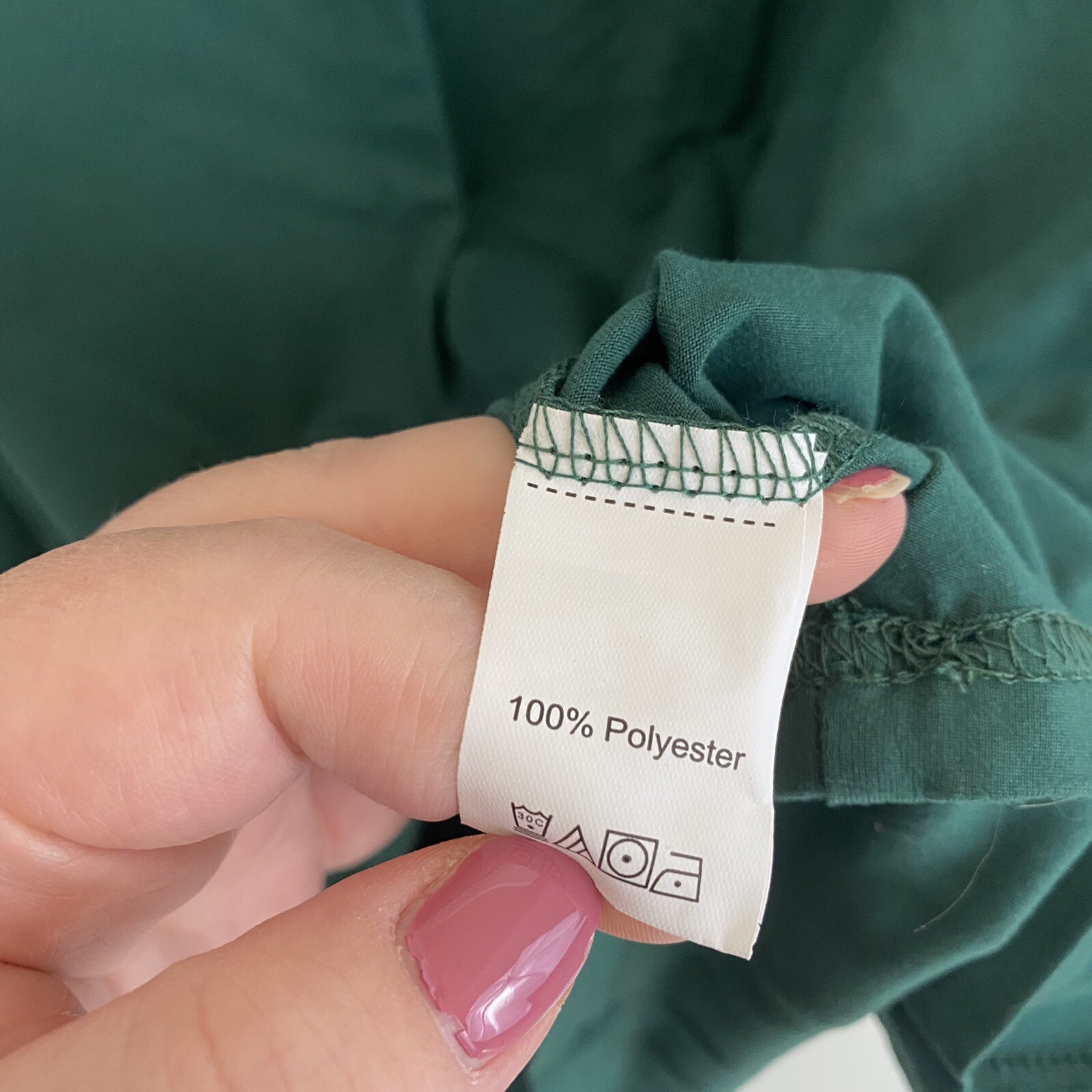 Shein Green Plus Drop Shoulder Solid T-Shirt - image 6