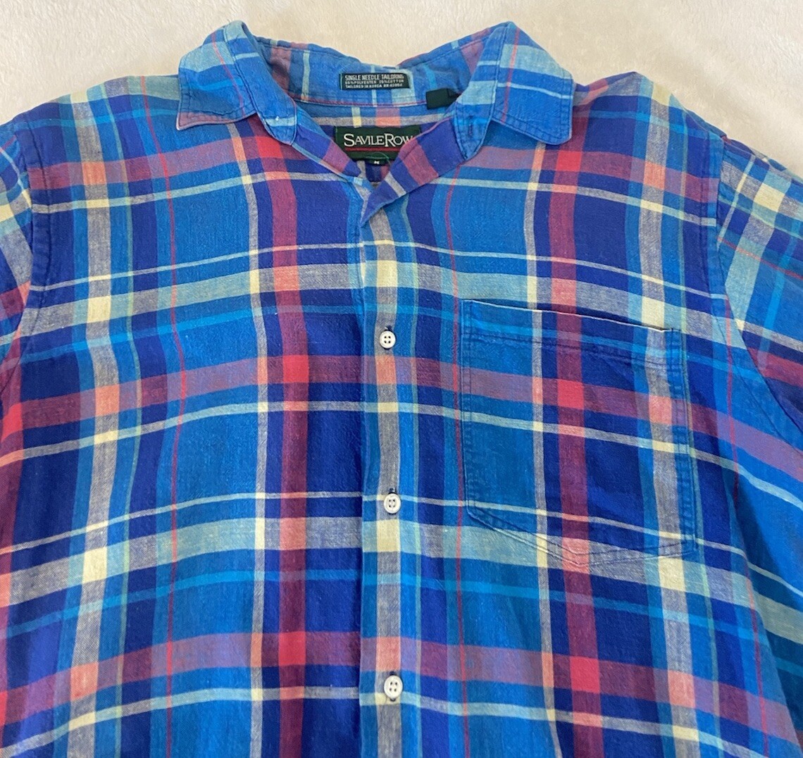 FILA Savile Row vintage maniche corte abbottonato