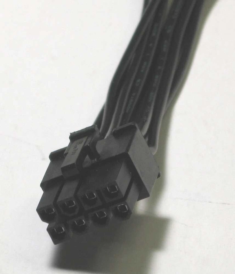 ATX PSU Cable 8-Pin PSU To 6+6 Pin PCI-E Black - Image 3 of 4