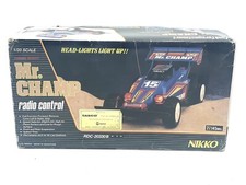 RARE VINTAGE NIKKO RADIO CONTROLLED RC FRAME BUGGY MR CHAMP 1/20 # OG