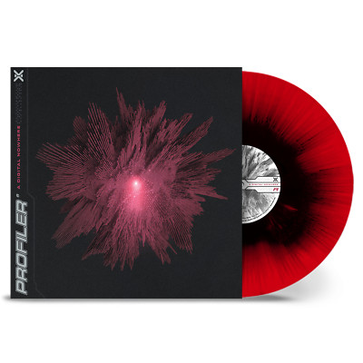 Profiler A Digital Nowhere Red Black Splatter Vinyl NEW SEALED