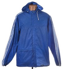 ADIDAS VINTAGE 1980'S FOOTBALL RAIN JACKET SIZE L ADULT VENTEX