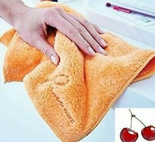 TUPPERWARE  PANNO MICROFIBRA SPOLVERINO NUOVO COLORE ARANCIO! 