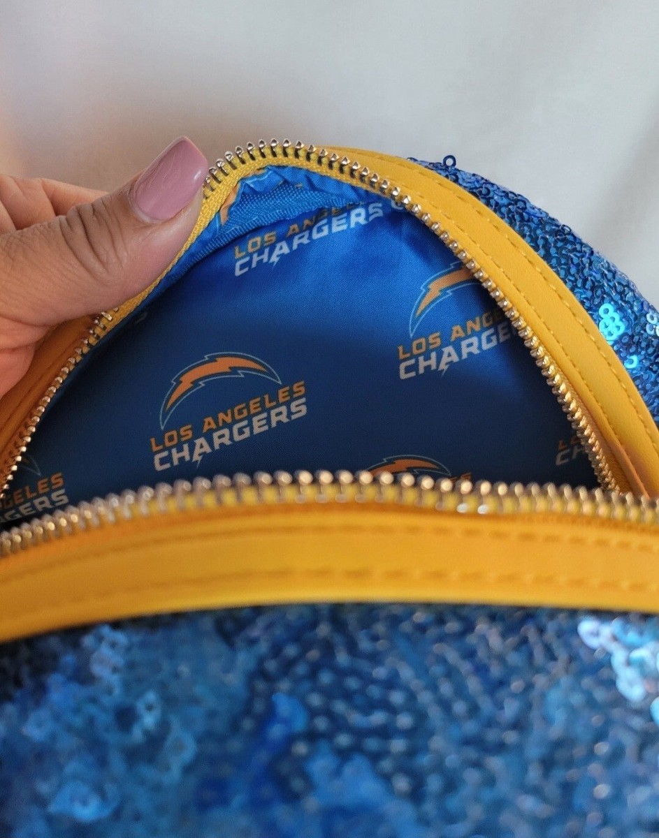 Loungefly NFL Los Angeles Chargers Sequin Mini Backpack | eBay