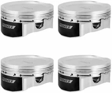 Manley 87.5mm STD Bore 9.5 CR Dish Type Plat Series Pistons wRing For Mazda 94mm