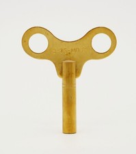 Clock Winding Key Brass NEW 3.75 mm Size Number 6 Fits Antique Vintage Clocks