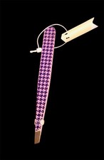 DANIELLE CREATIONS TWEEZERS HOUNDSTOOTH PURPLE/black