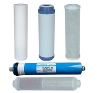 Ersatzfilterset Wasserfilter Osmose 1 Jahr + 75 Gpd + 2-Phasen-Mineralfilter