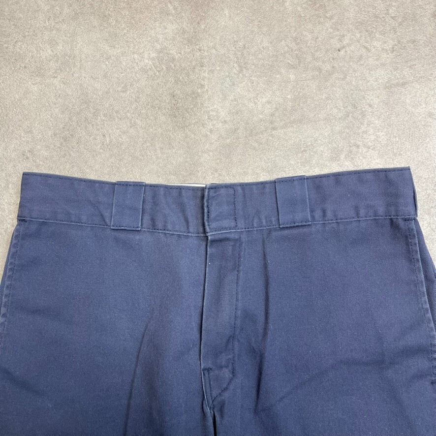 Dickies Canvas Trousers Mens 32" Carpenter Workwear Utility Pants, Blue image 4