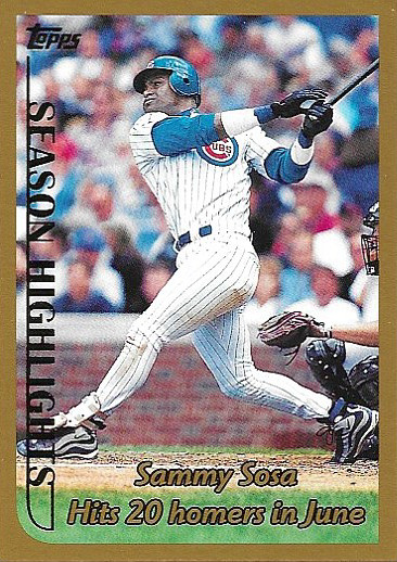 1999 Topps #202 Sammy Sosa