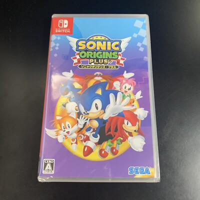 Unopened SW Sonic Origins Plus Nintendo Switch Sega Sealed Misc JP