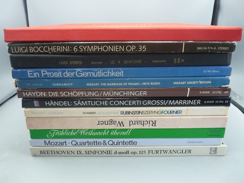 1x Karton Schallplatten Konvolut Sammlung Box-Set Deko -900 - Bild 2 von 4