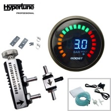 2 52mm Turbo Boost Gauge Volt Gauge W Boost Controller In Cabin -1-3 Bar