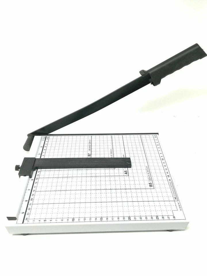 TAGLIERINA TAGLIERE GHIGLIOTTINA TAGLIERINO TAGLIA CARTA TAGLIACARTA FOGLIO A4 - Immagine 3 di 4