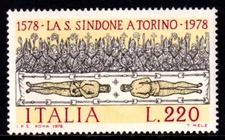 Italy 1978 Holy Shroud of Turin Mint MNH SC 1337