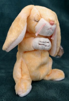 praying bunny beanie baby