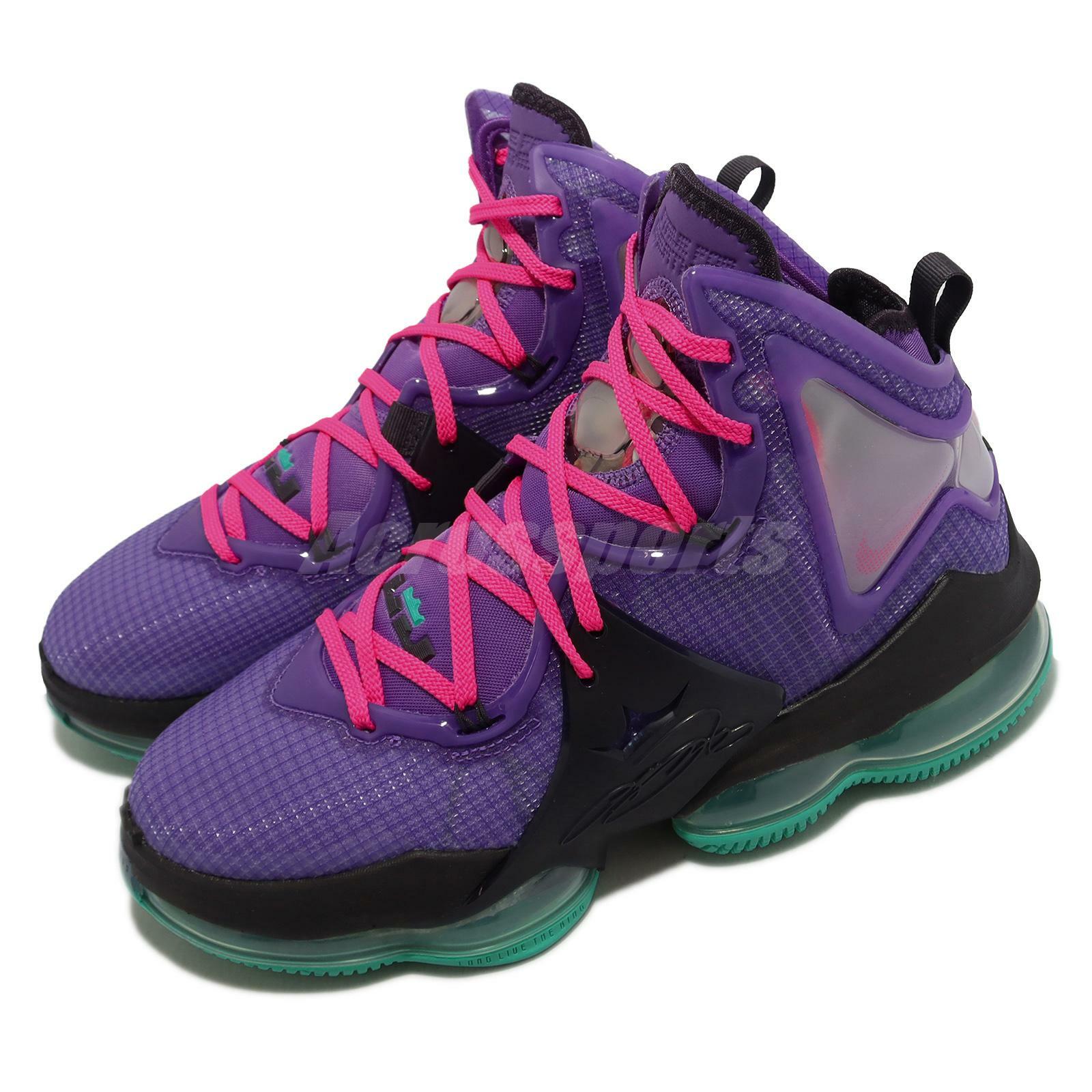 Nike Lebron XIX EP 19 James Purple Men Basketball Shoes DC9340-500 | eBay