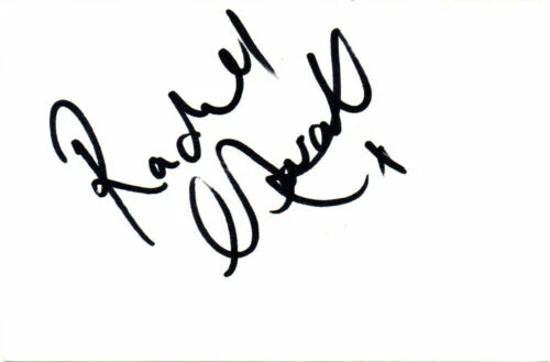 Signed Cards M Certified Original Collectable Film Autographs