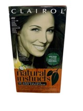 Clairol Natural Instincts 4W Dark Warm Brown Roasted Chestnut Hair Color Dye 28B