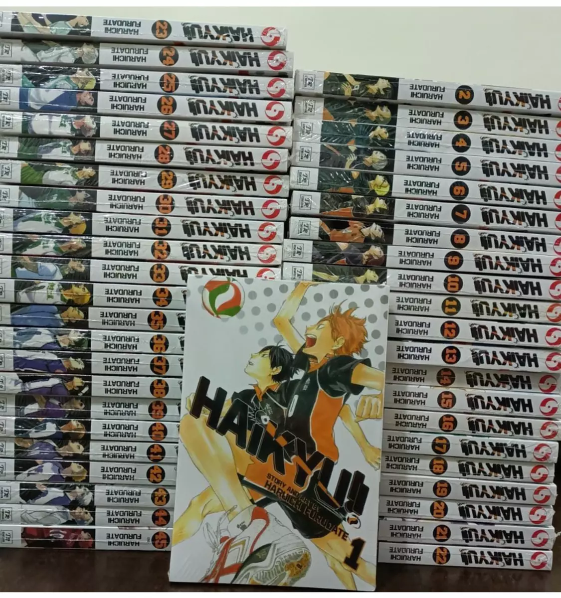 Haikyuu!! Manga Anime (Vol 1- 45) English Version Full Set by Haruichi  Furudate