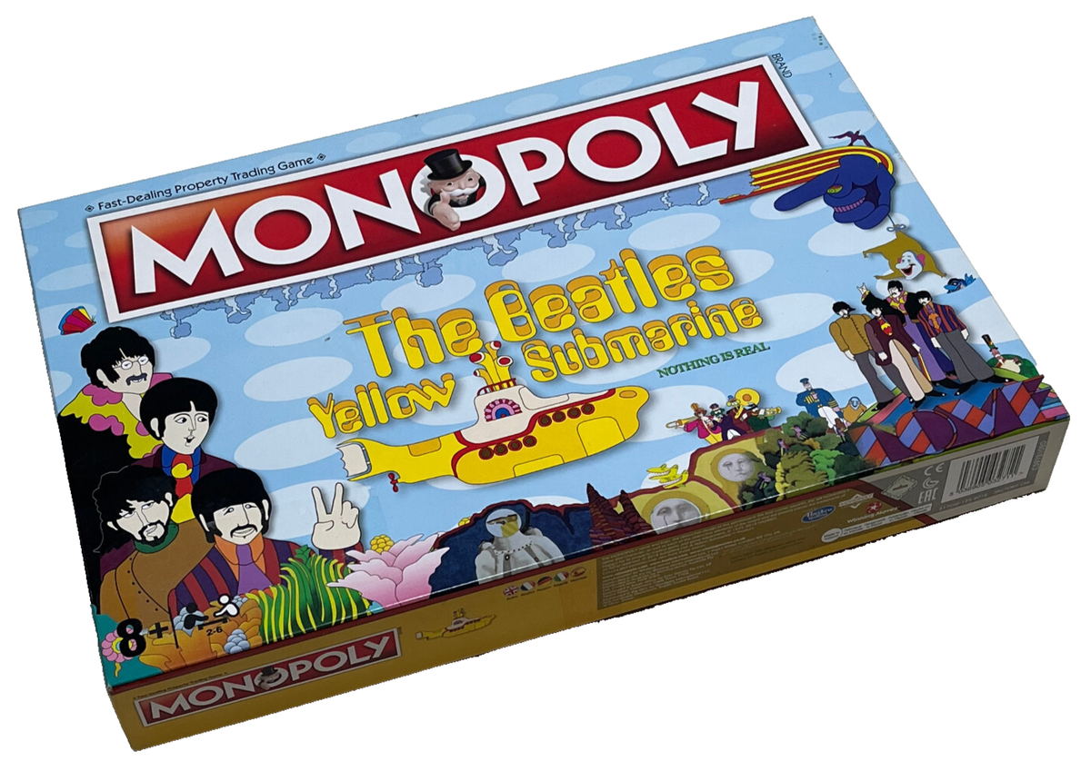 The Beatles Yellow Submarine MONOPOLY Board Game for sale
