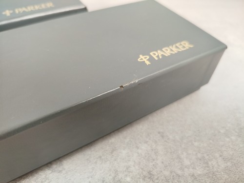 Lot 2 BOITES Etui CRAYONS PARKER Stylo Plume Bureau Bois Coffret Rangement B36 - Imagen 21 de 22