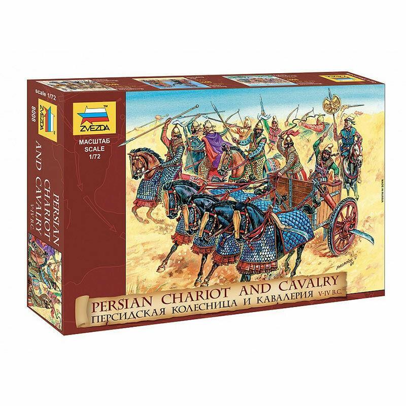 Zvezda Z8008 Persian Chariot And Cavalry 1:72