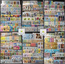 Top World Stamp Collection Mint 250 Full Sets from 250 Different Countries &Gift