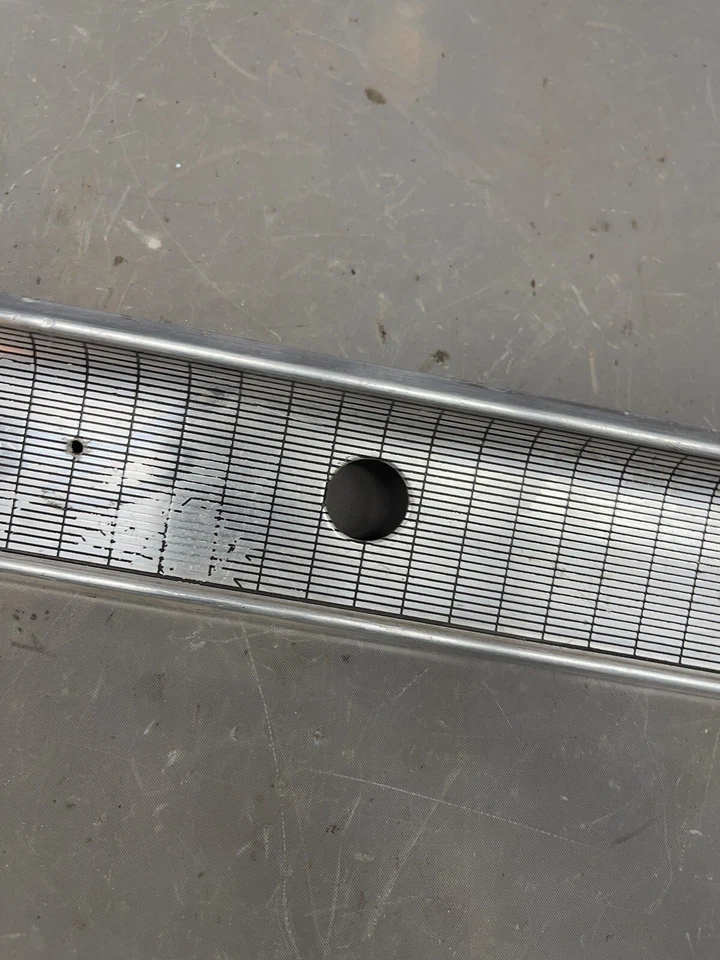 Ford Galaxie 500 XL 1963 tablero moldura apliques guantera guantera bisel OEM Foto 3 de 4