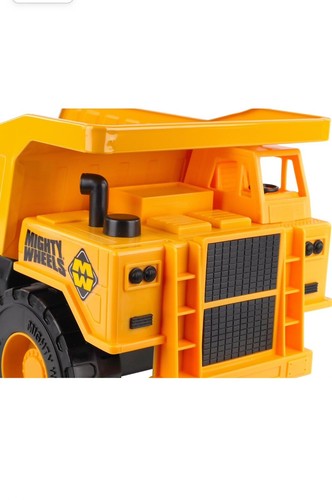 Mighty Wheels Steel Super Dump Truck Toy 16" - Large Free-wheeling Dumper Truck - Picture 5 of 8