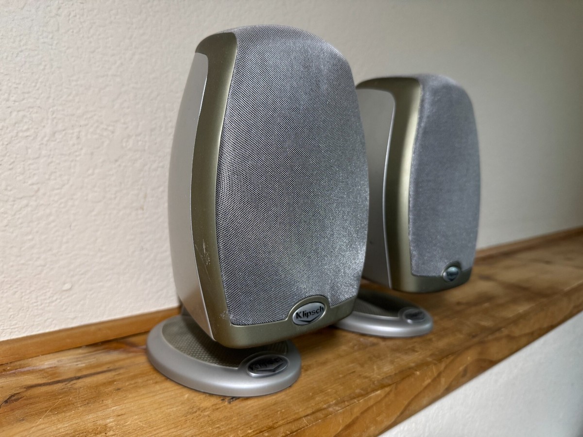 Klipsch RSX-3 Speakers Home Theater Vintage Audio Surround