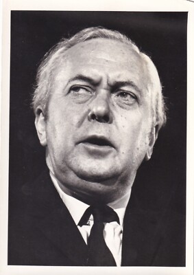 Original Pressefoto Politik Rt Hon Harold Wilson Arbeiterpartei Mai 1971