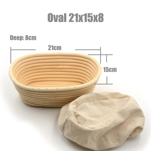 Bread Dough Proofing Proving Baskets Fermentation Rattan Wicker Basket eBay