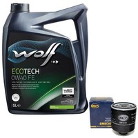 MotoröL Set 0W40 5 Liter + ÖLfilter Sm 836 FüR Audi A1 A3 1.4 Tfsi Vw Lupo 1.0
