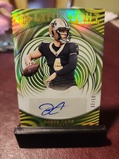 2023 Panini Illusions Derek Carr #LS-DC Green Limelight Signatures 3/50 Saints