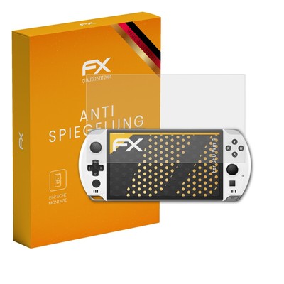 atFoliX 3x Displayfolie für GPD Win 4 Schutzfolie matt&stoßfest Folie