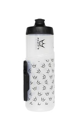 Fidlock Lockin Magnetic Bike Water Bottle & Mount Crown/clear 600 Ml/ 20 Oz.