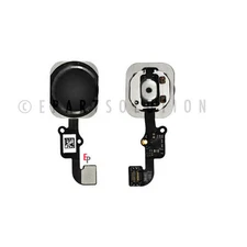 iPhone 6  iPhone 6 Plus Black Home Button Key Flex Cable Replacement Part
