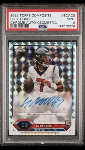 2023 Topps Composite - Topps Chrome Autographs C.J. Stroud #TCA-CS Geometric...