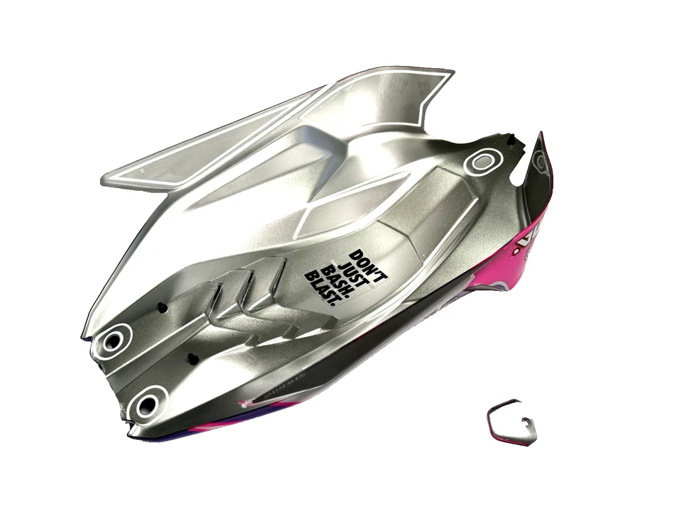 Arrma Typhon TLR - BODY Shell (6s Pink/Purple polycarbonate cover & Pins ARA8306 - Image 4 of 4